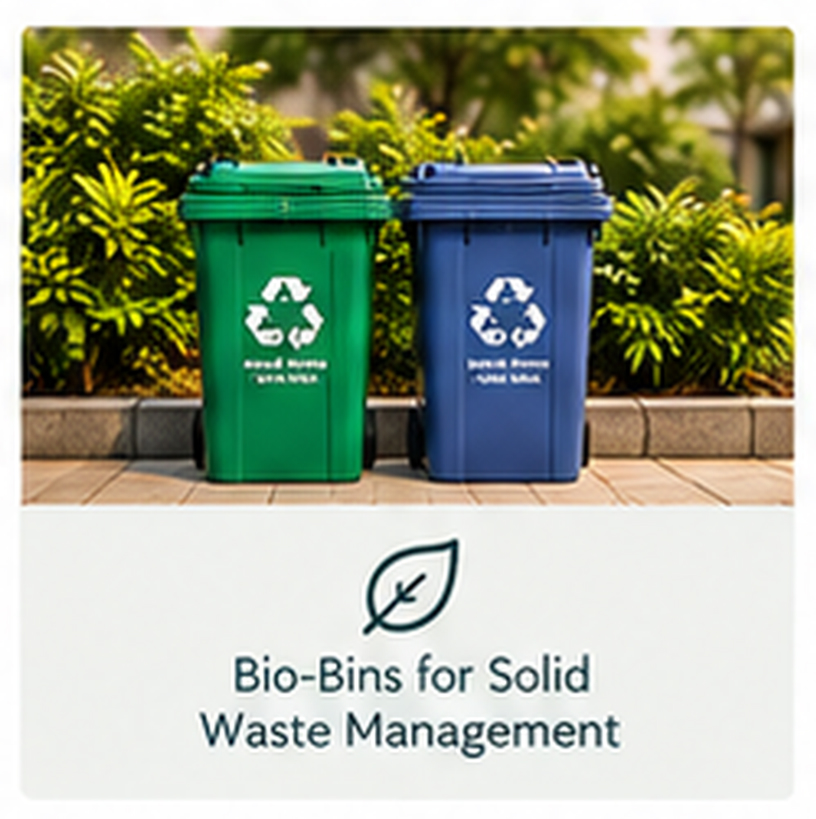 Bio-Bins for Solid Waste Management