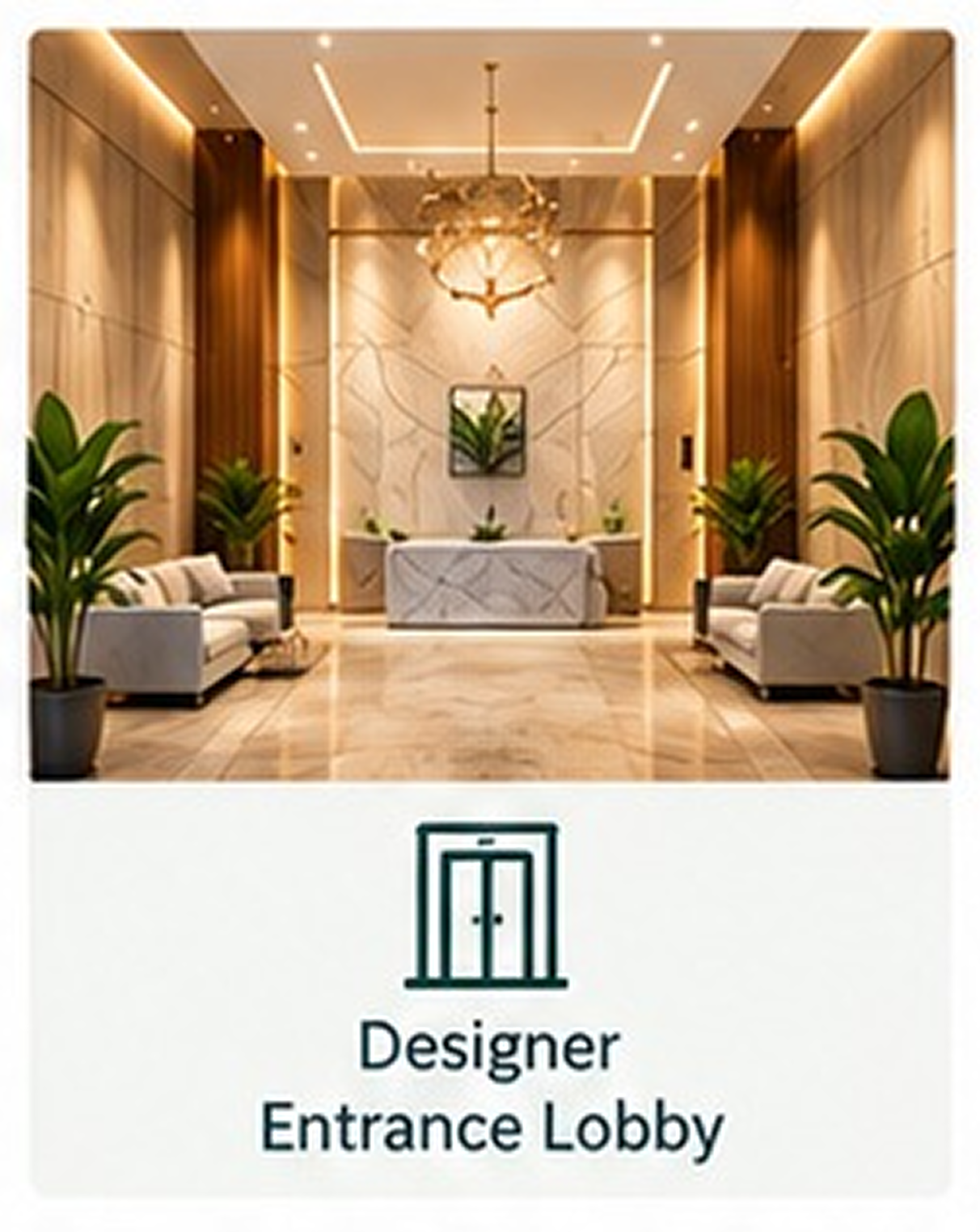Designer Entrance Lobby