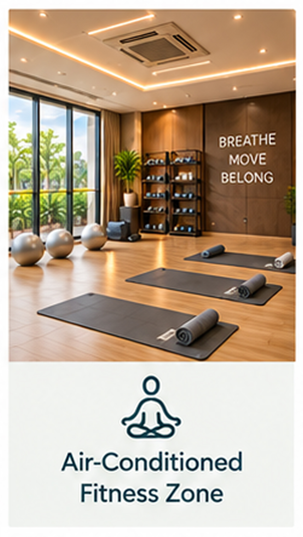 Air-Conditioned Fitness Zone
