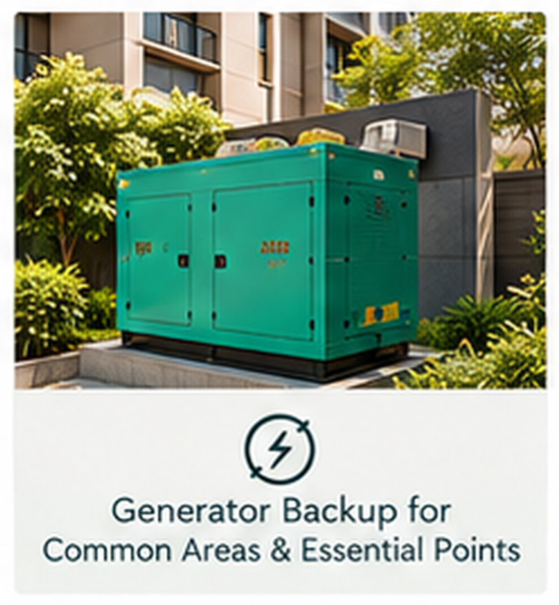 Generator Backup for Common Areas