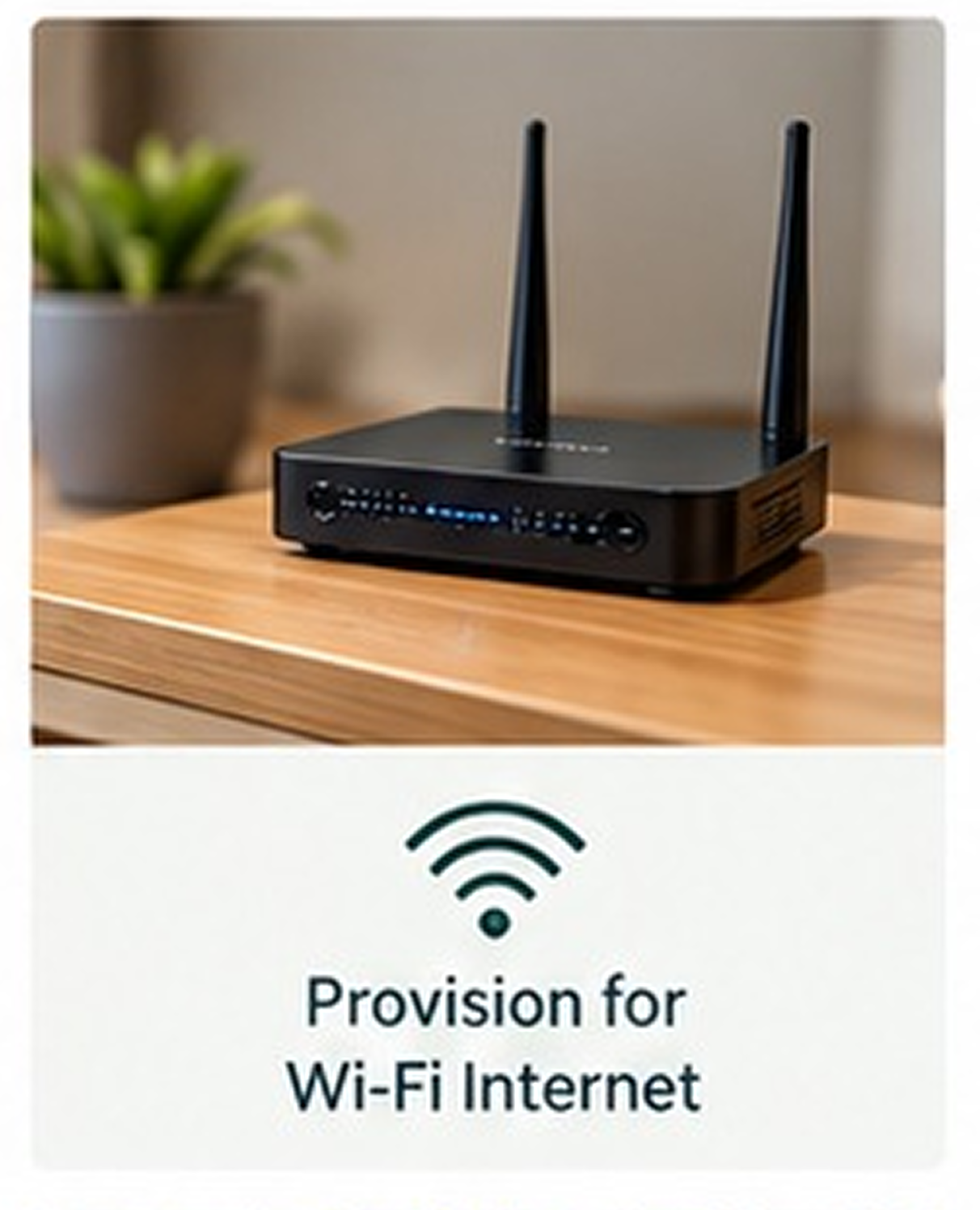 Provision for Wi-Fi Internet