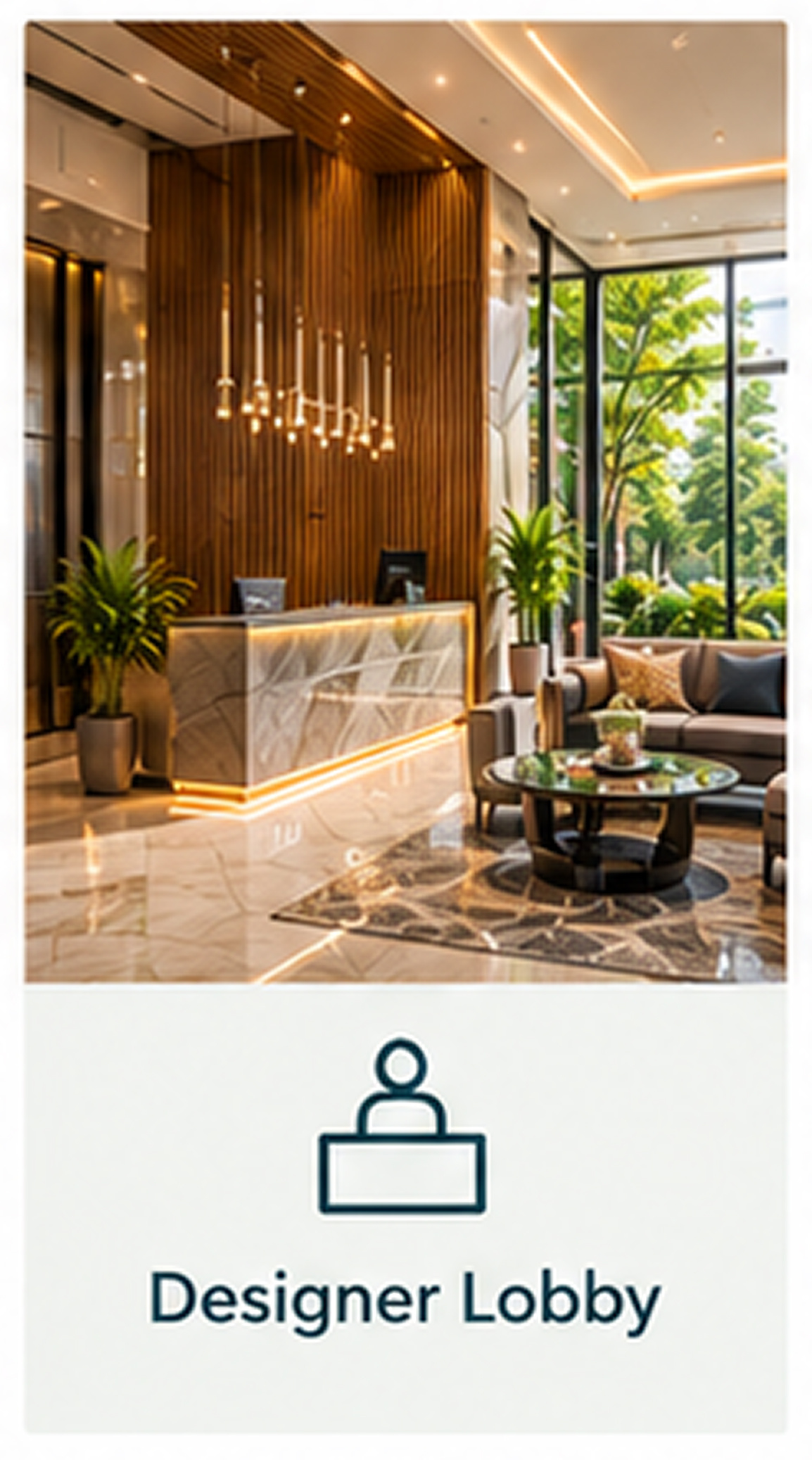Designer Entrance Lobby