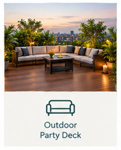 Outdoor Party Deck