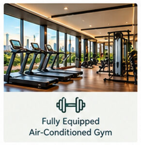 ully Equipped Air-Conditioned Gym