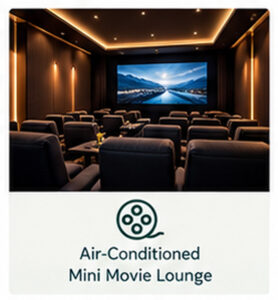 Air-Conditioned Mini Movie Lounge
