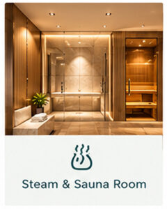 Steam & Sauna Room