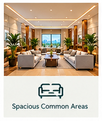 Spacious Common Area