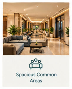 Spacious Common Areas